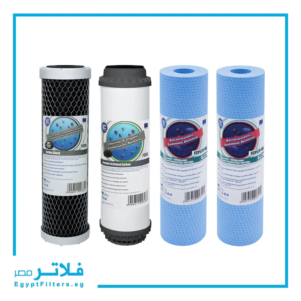 باكدج 4 شمعات اكوا فلتر أوروبي