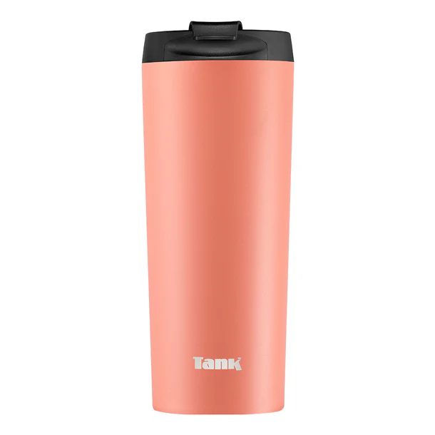 تانك مي مج حراري أستانلس ستيل ٤٥٠ مل - فليب كاب - برتقالى