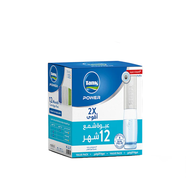 شمع تانك باور عبوة اقتصادية تكفي لمدة سنة