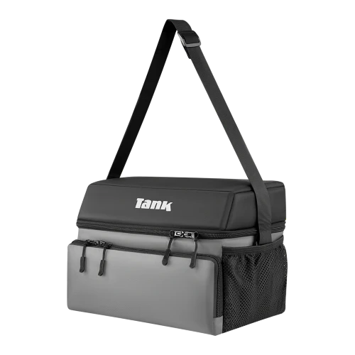 شنطه حرارية معزولة ١٢ لتر - رمادي وأسود