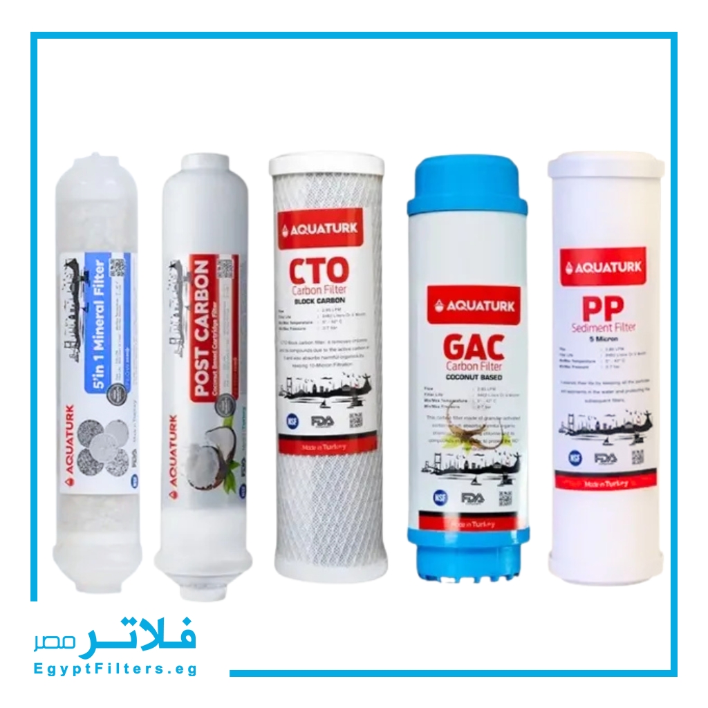 طقم خمس شمعات تركي كلاسيك شمعات رقم 1 و 2 و 3 وبوست وكالسيت من اكوا ترك