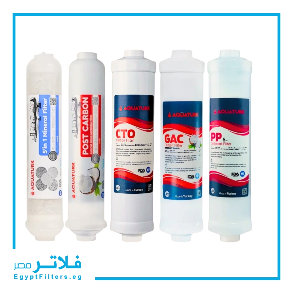 طقم 5 شمعات تركي كومباكت شمعات رقم 1 و 2 و 3 وبوست وكالسيت من اكوا ترك