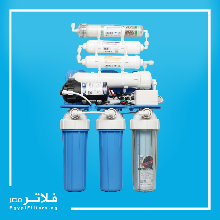 فلتر أوروبي موديل كلاسيك ازرق من اكوا فلتر