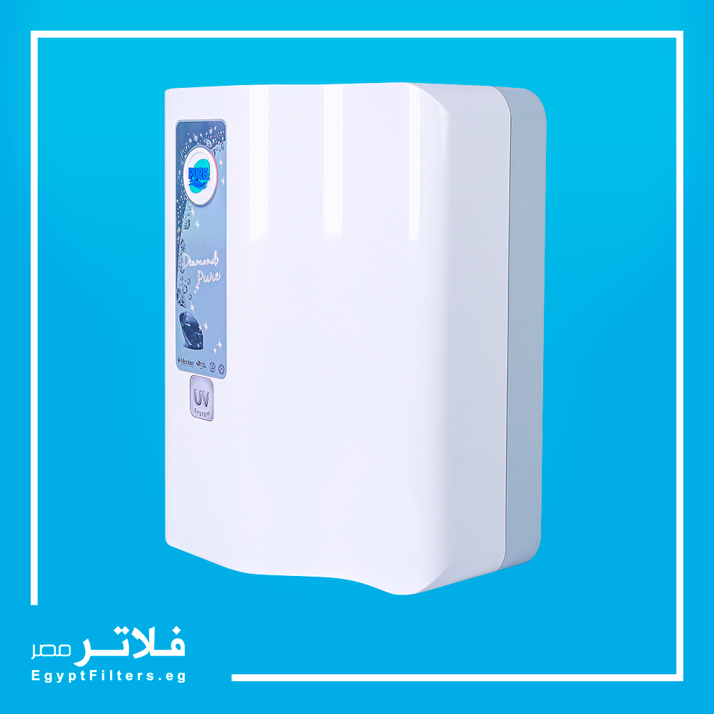 فلتر التعقيم دايموند بيور تنقية فائقة وتعقيم كامل للمياه موديل DM02UV لون ابيض من بيور