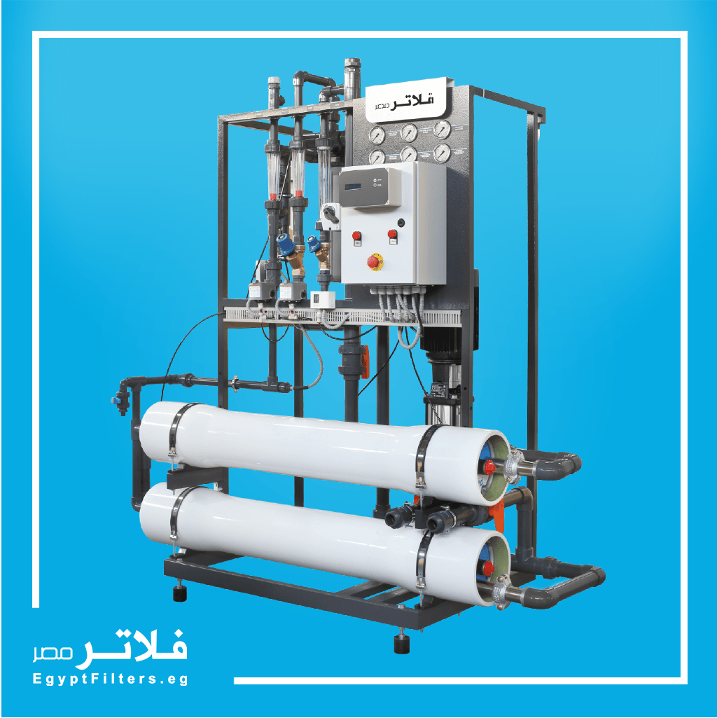 وحدة RO بطاقة إنتاجية 50 متر مكعب يومي - 2500 لتر / ساعة تقريبا