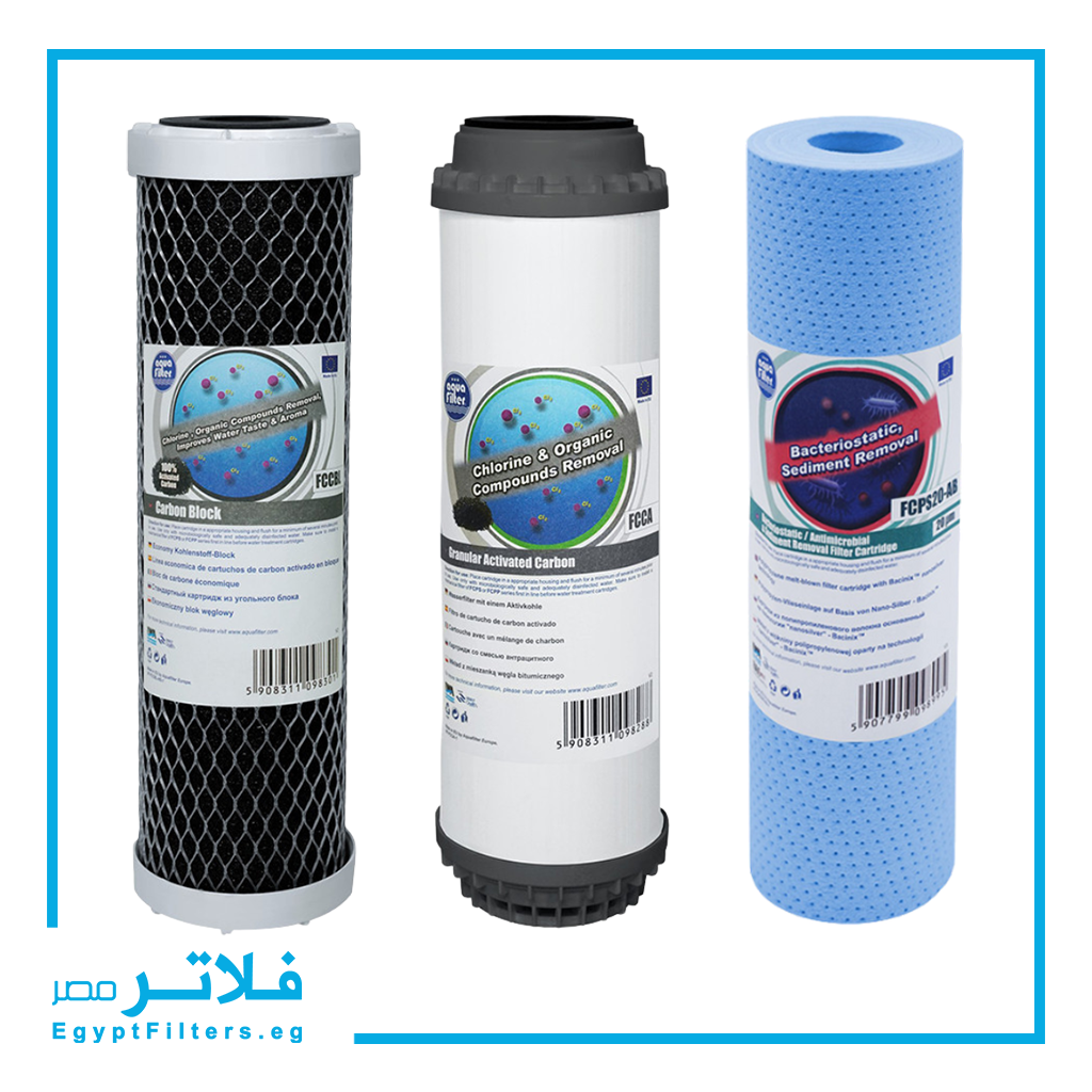 باكدج 3 شمعات اكوا فلتر أوروبي