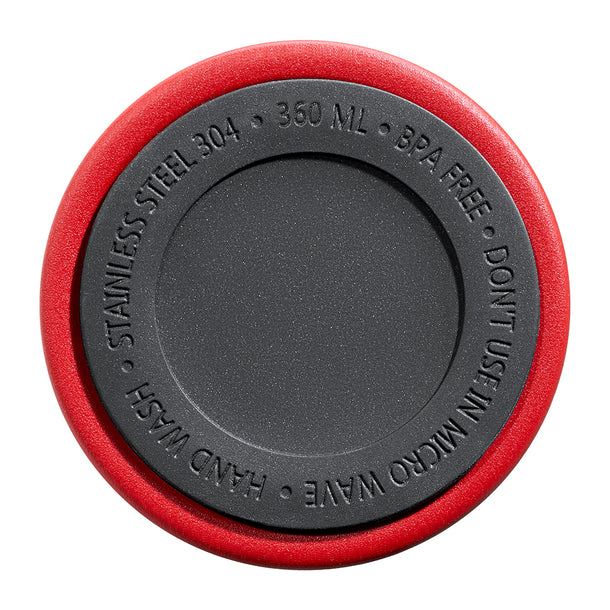 تانك مي مج حراري أستانلس ستيل ٣٦٠ مل - بزر أمان - أحمر