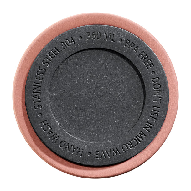 تانك مي مج حراري أستانلس ستيل ٣٦٠ مل - بزر أمان - برتقالى