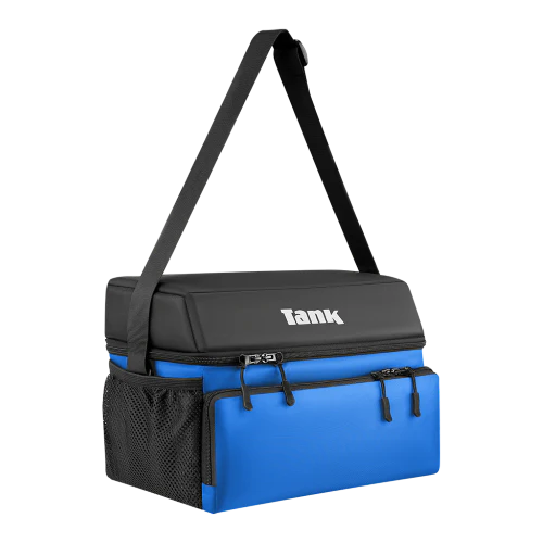 شنطه حرارية معزولة ١٢ لتر - أزرق وأسود