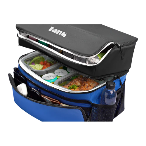 شنطه حرارية معزولة ٣٠ لتر - أزرق وأسود