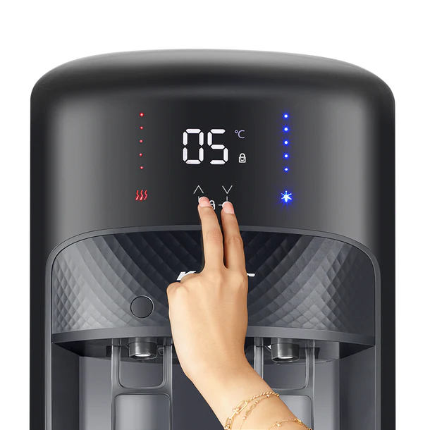 كولدير كلاسيك مع ثلاجة وشاشه تحكم ديجيتال "A" أسود