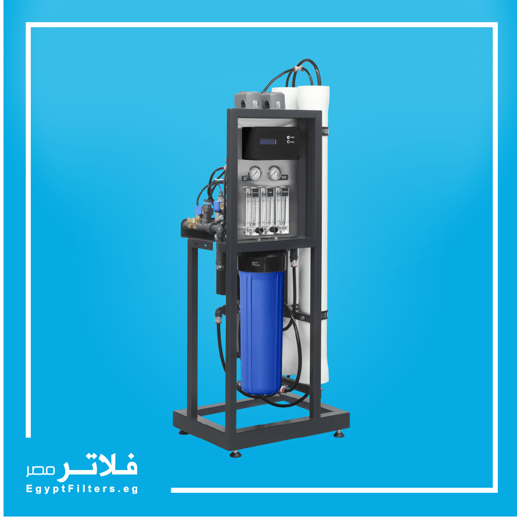 وحدة RO بطاقة إنتاجية 10 متر مكعب يومي - 500 لتر / ساعة تقريبا