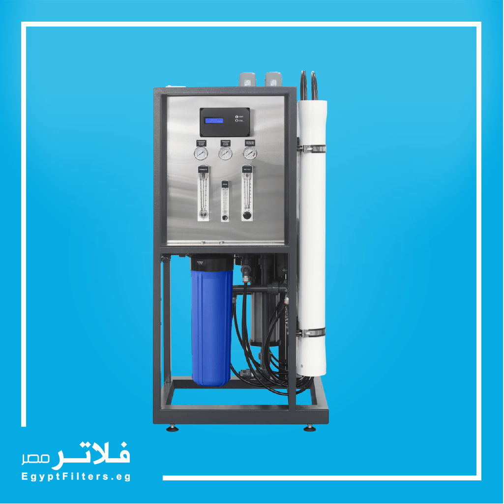 وحدة RO بطاقة إنتاجية 20 متر مكعب يومي - 1000 لتر / ساعة تقريبا